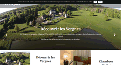 Desktop Screenshot of lesvergnes.fr
